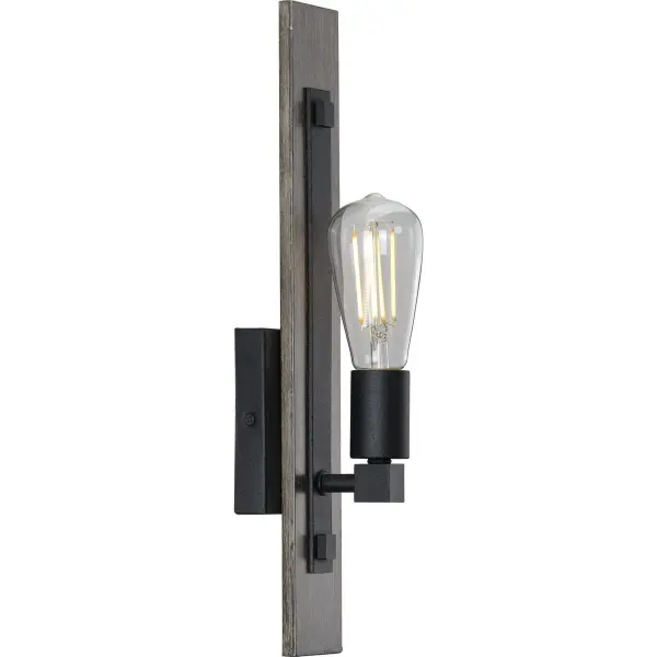 The Hemsworth wall sconce brings coastal elegance to any space with its sleek black finish and minimalist design. Perfect for bathrooms, hallways, and dining areas, this JA8-compliant fixture offers energy-efficient lighting.