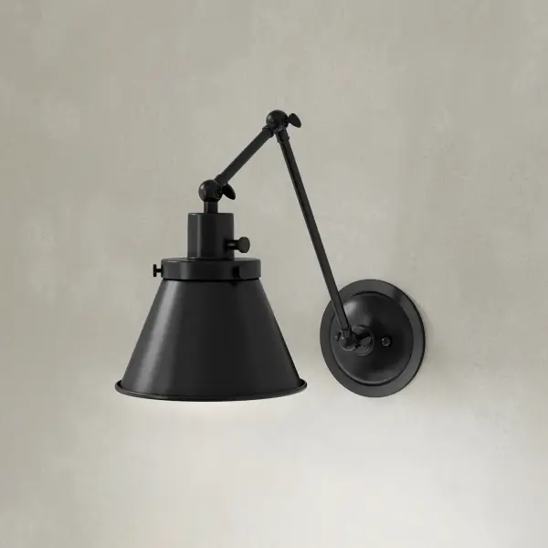 Hinton Collection Swing Arm Wall Light - Image 2