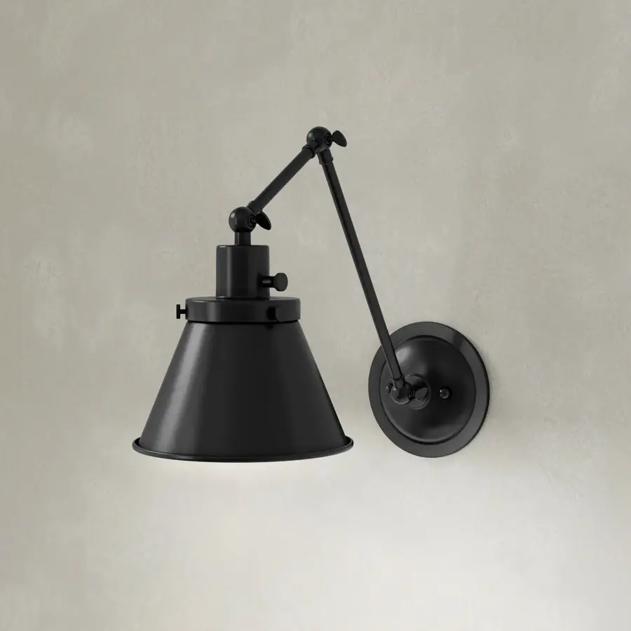 Hinton Collection Swing Arm Wall Light - Image 2