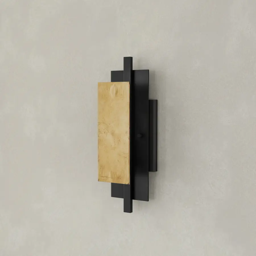 Industrial-Chic Wall Sconce with Modern Mountain Appeal - Image 1