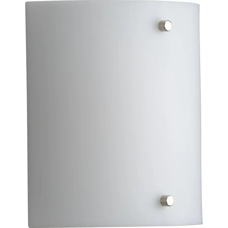 Curve LED White Opal Acrylic Wall Sconce
