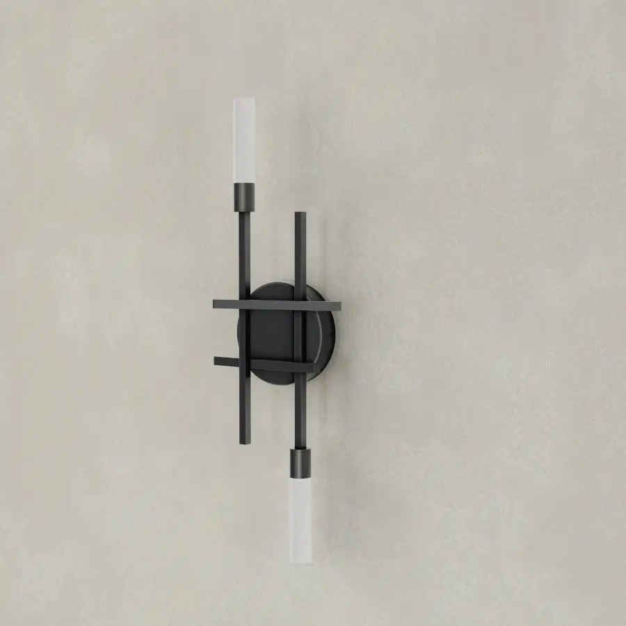 Quadrant LED Two-Light Wall Sconce - Image 1
