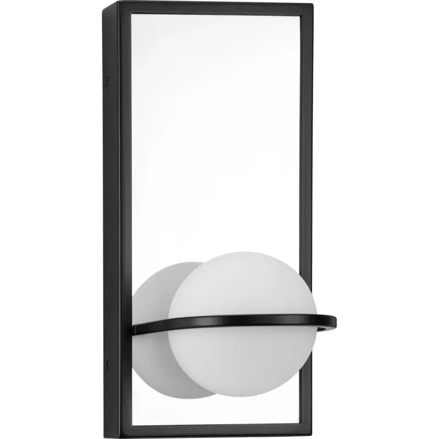 Pearl LED Etched Opal Glass Wall Sconce - Image 2