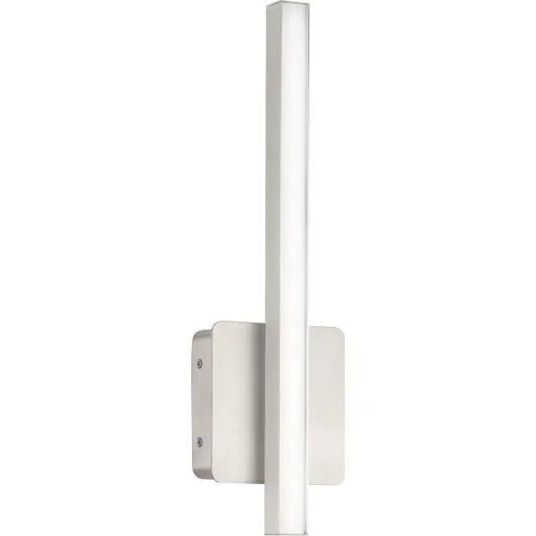 The Phase 4 16" LED vanity light combines contemporary design with practical functionality. Its integrated 3CCT LED technology allows you to switch between warm, neutral, and cool white light to suit your needs. - alternate view