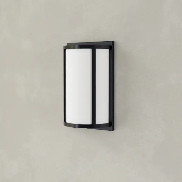 Versatile Transitional Sconce with Soft Etched Glass Illumination - Image 1