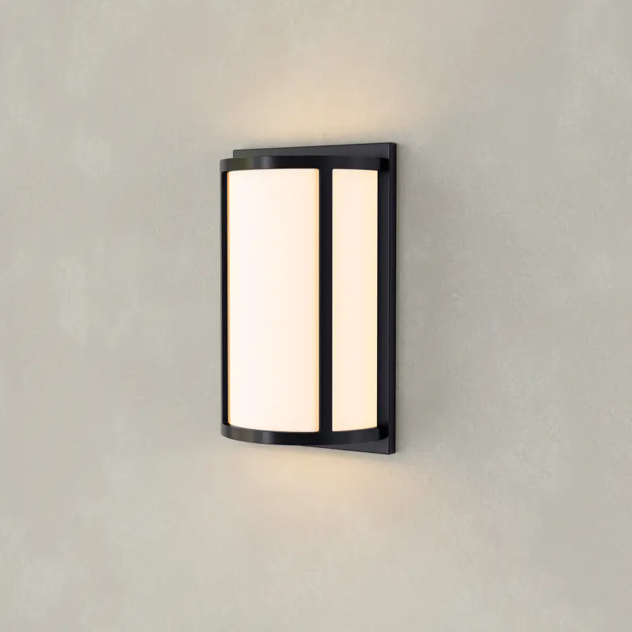 Versatile Transitional Sconce with Soft Etched Glass Illumination - Image 2