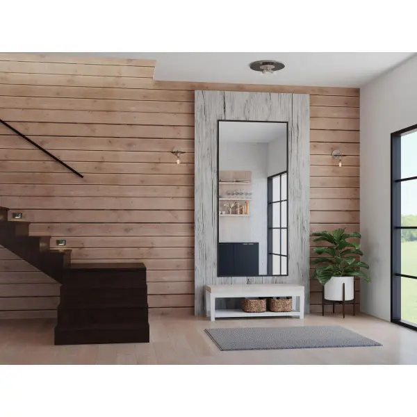 Sleek Mid-Century Wall Bracket with Industrial Edge - Image 3