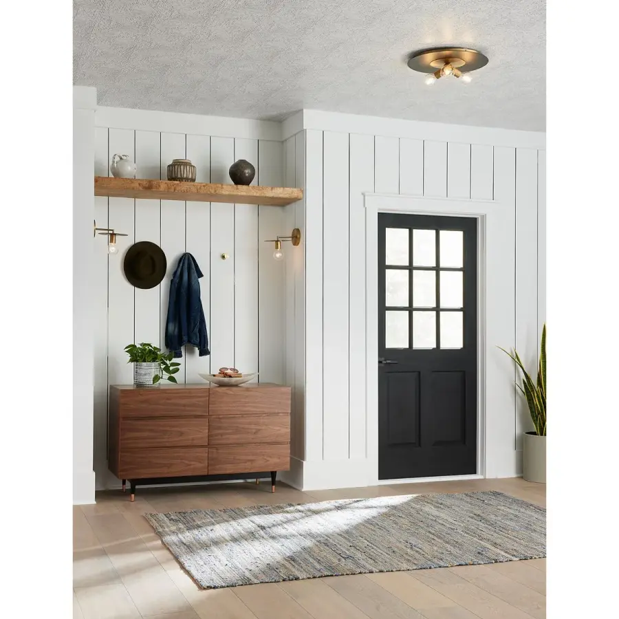 Sleek Mid-Century Wall Bracket with Industrial Edge - Image 4