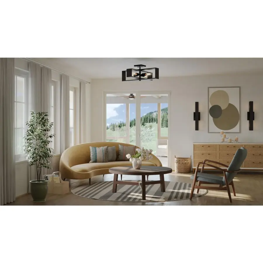 Boundary Two-Light Wall Sconce - Image 4
