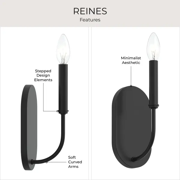 Reines Brushed Gold Wall Sconce - Image 24