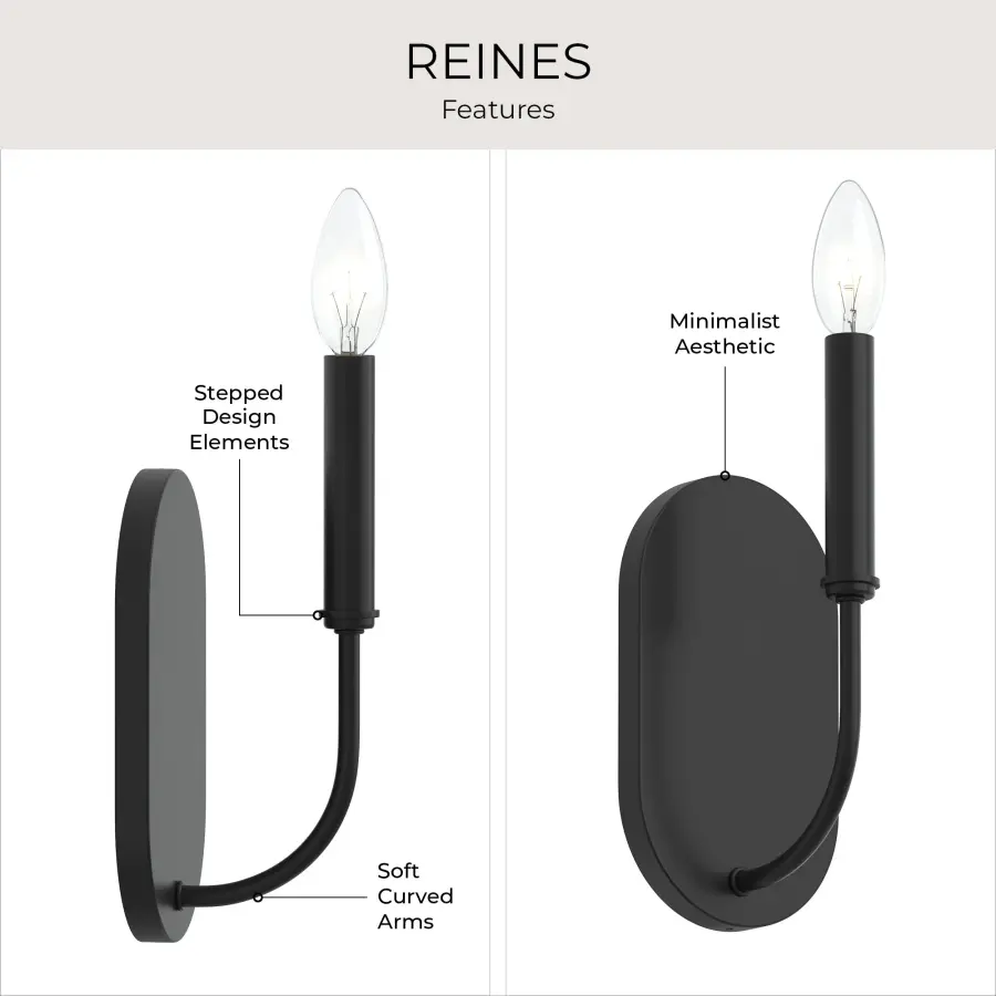 Reines Brushed Gold Wall Sconce - Image 24