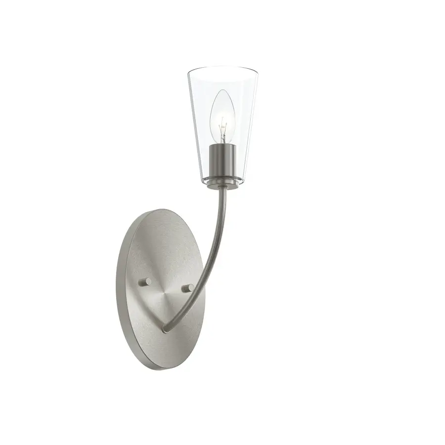 Versatile Transitional Sconce with Modern Appeal - Image 1