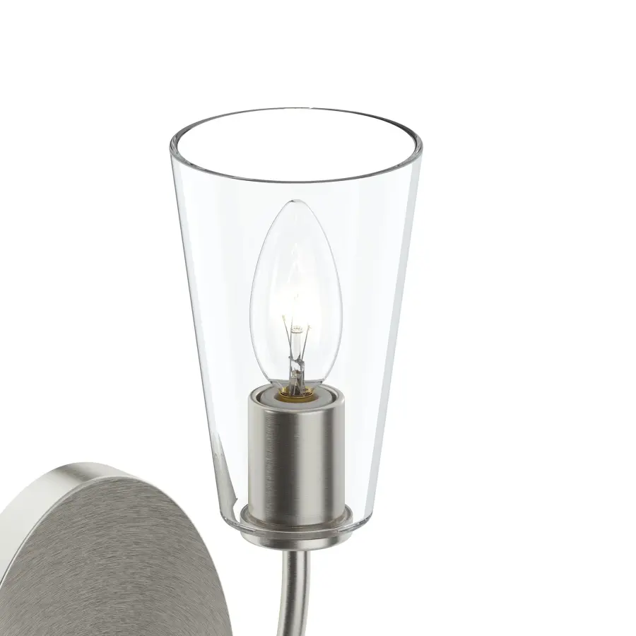 Jheni Wall Sconce in Brushed Nickel - Image 8