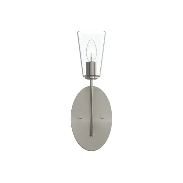 Jheni Wall Sconce in Brushed Nickel - Image 9