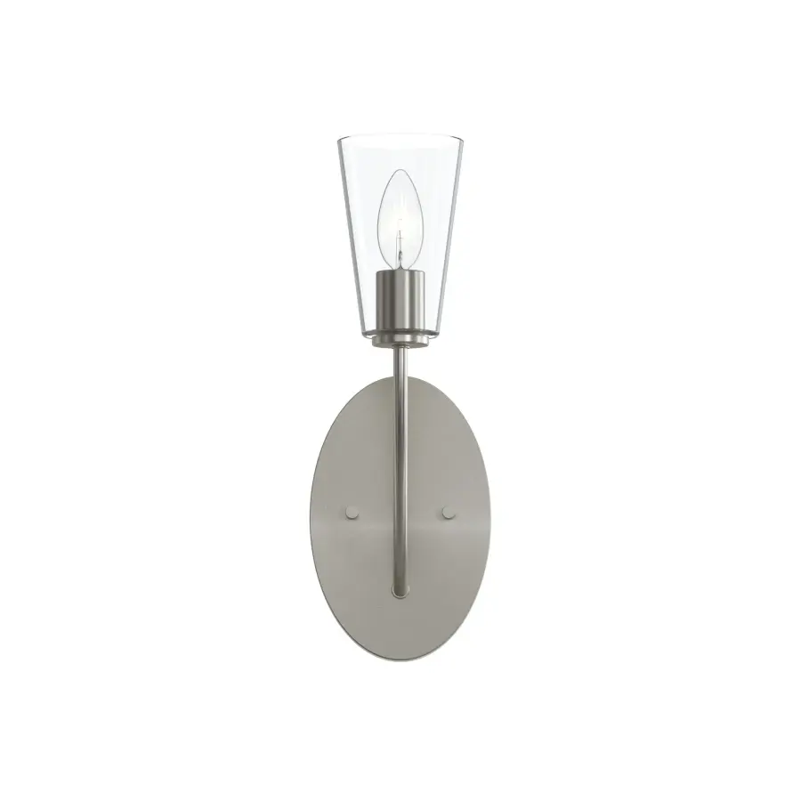 Jheni Wall Sconce in Brushed Nickel - Image 9