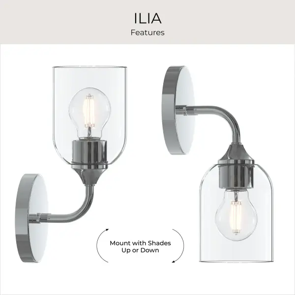 Ilia Wall Sconce in Brushed Gold - Image 15