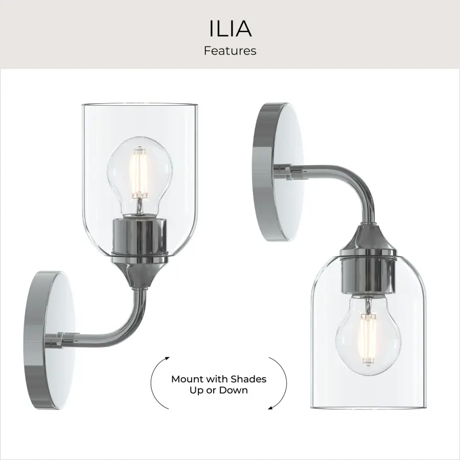 Ilia Wall Sconce in Brushed Gold - Image 15