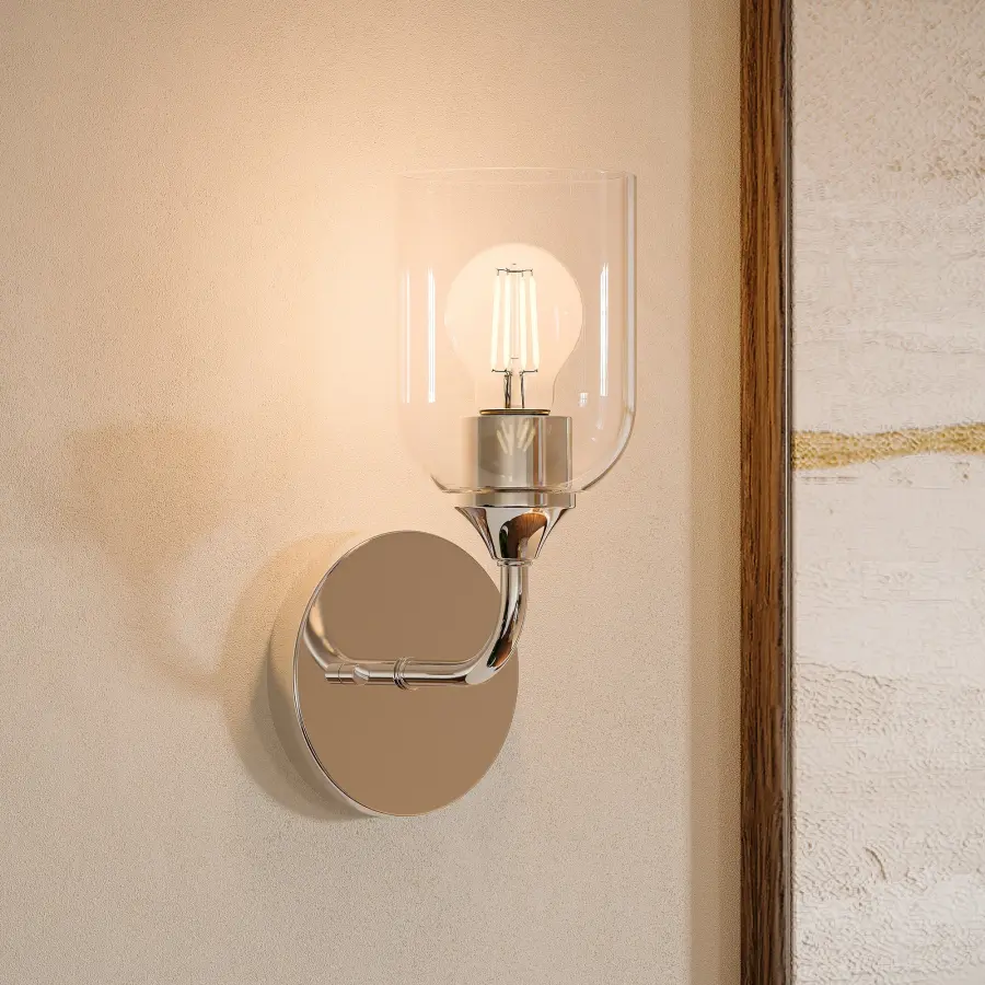 Ilia Wall Sconce in Brushed Gold - Image 16