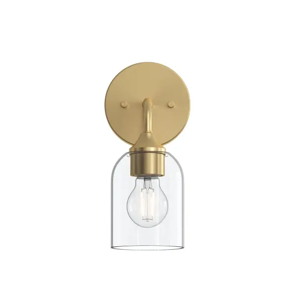 Ilia Wall Sconce in Brushed Gold - Image 30