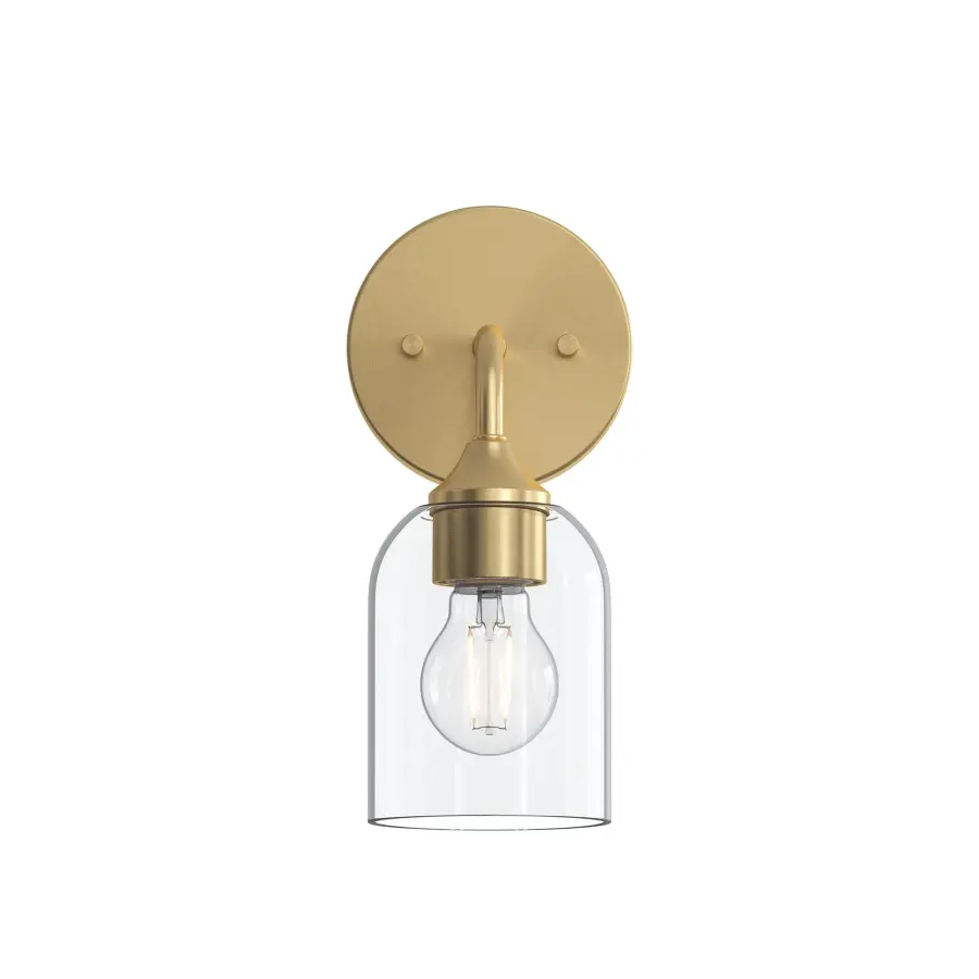 Ilia Wall Sconce in Brushed Gold - Image 30