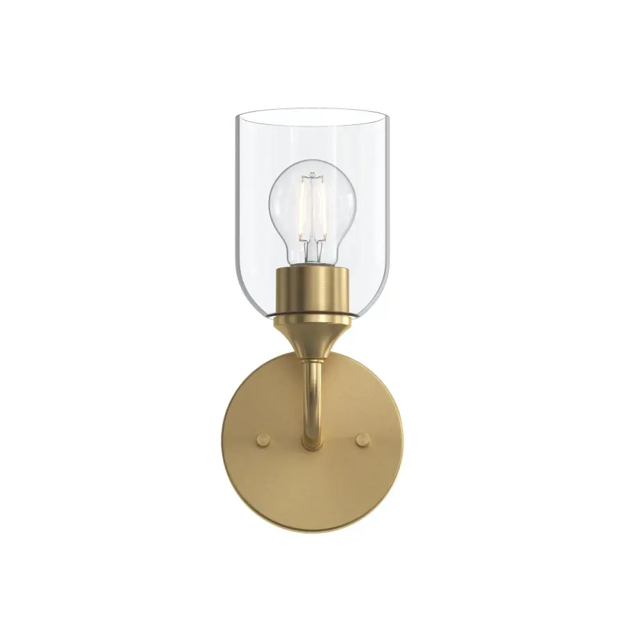 Ilia Wall Sconce in Brushed Gold - Image 31