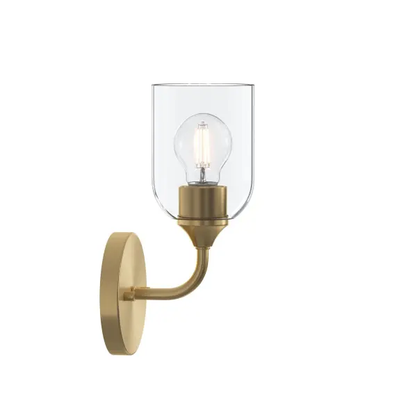 Ilia Wall Sconce in Brushed Gold - Image 32