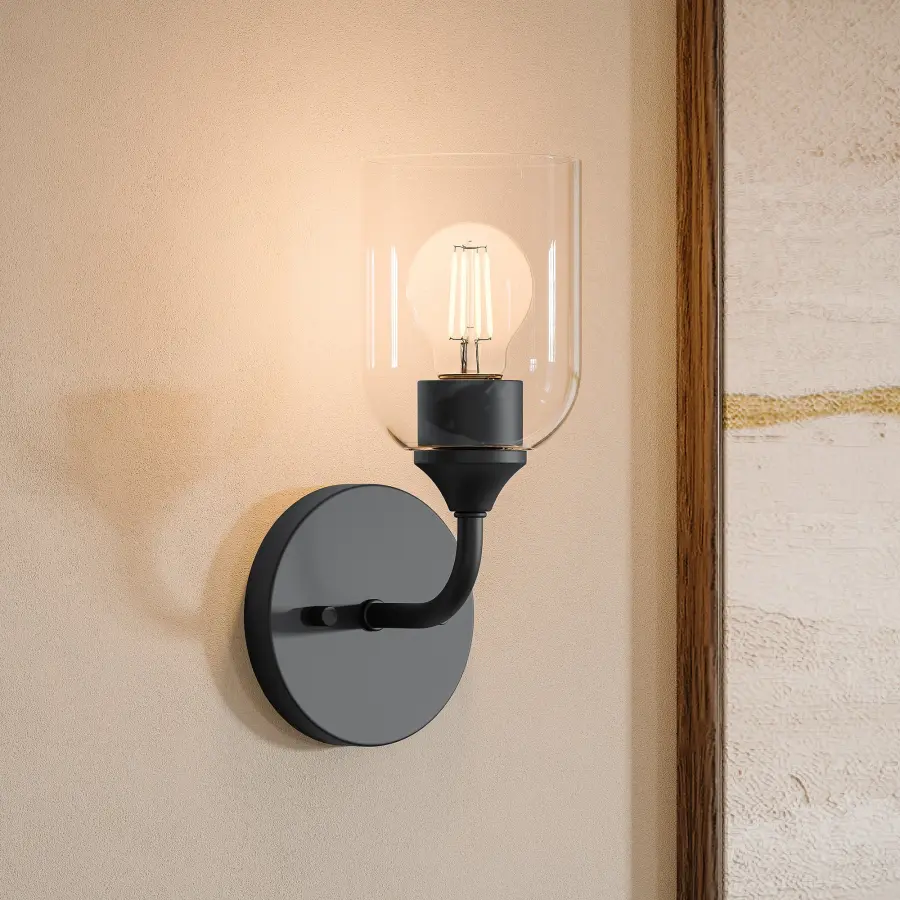 Ilia Wall Sconce in Brushed Gold - Image 35