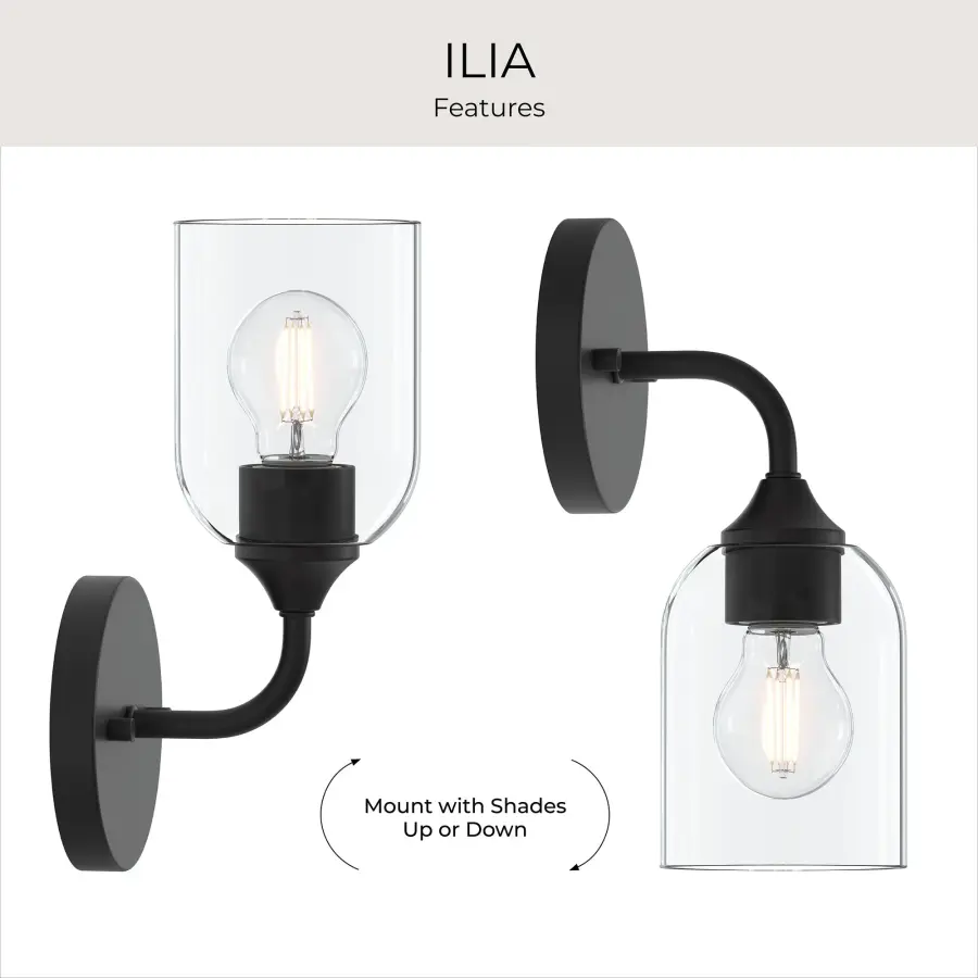 Ilia Wall Sconce in Brushed Gold - Image 39