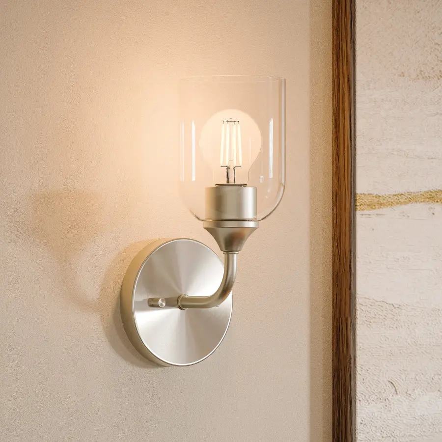 Ilia Wall Sconce in Brushed Gold - Image 6