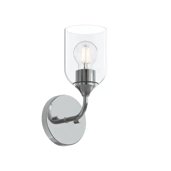 Versatile Transitional Wall Sconce with Timeless Brushed Nickel Finish - Image 2