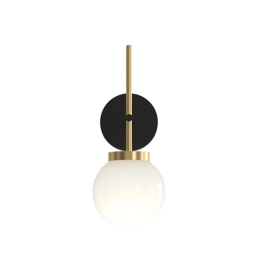 Rigsby Matte Black with Brushed Gold Sconce - Image 18