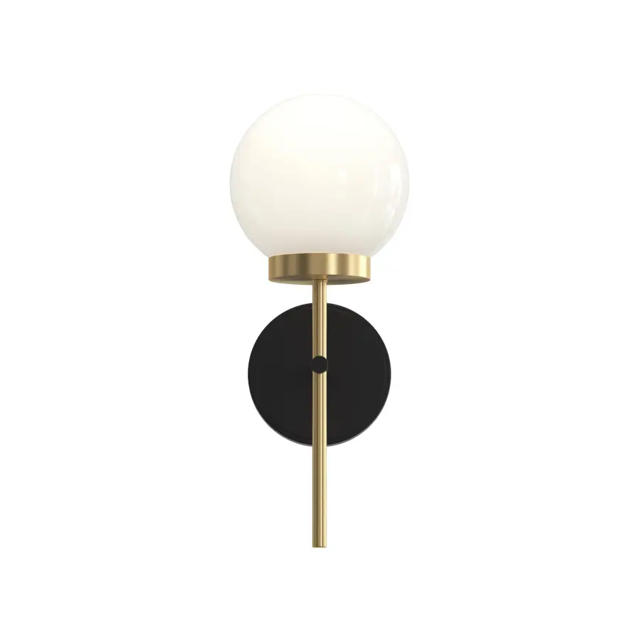 Rigsby Matte Black with Brushed Gold Sconce - Image 19