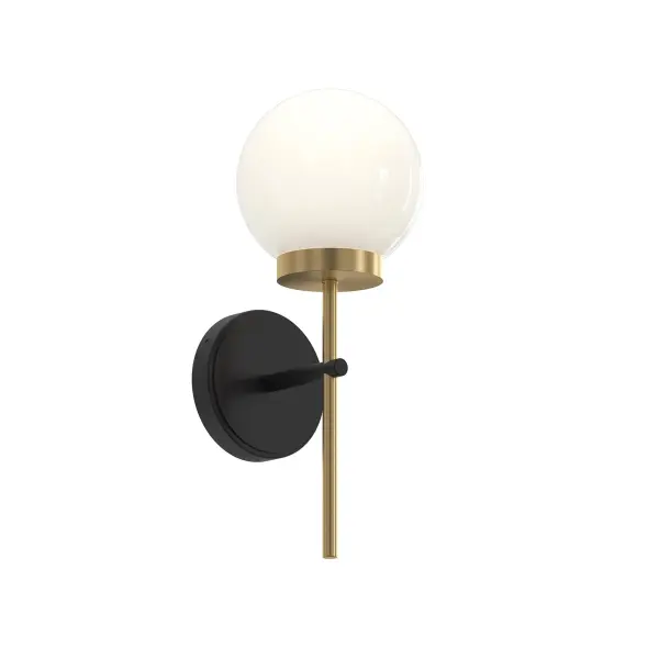 Rigsby Matte Black with Brushed Gold Sconce - Image 3