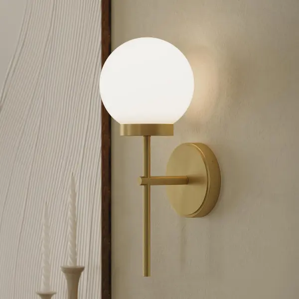Rigsby Matte Black with Brushed Gold Sconce - Image 21