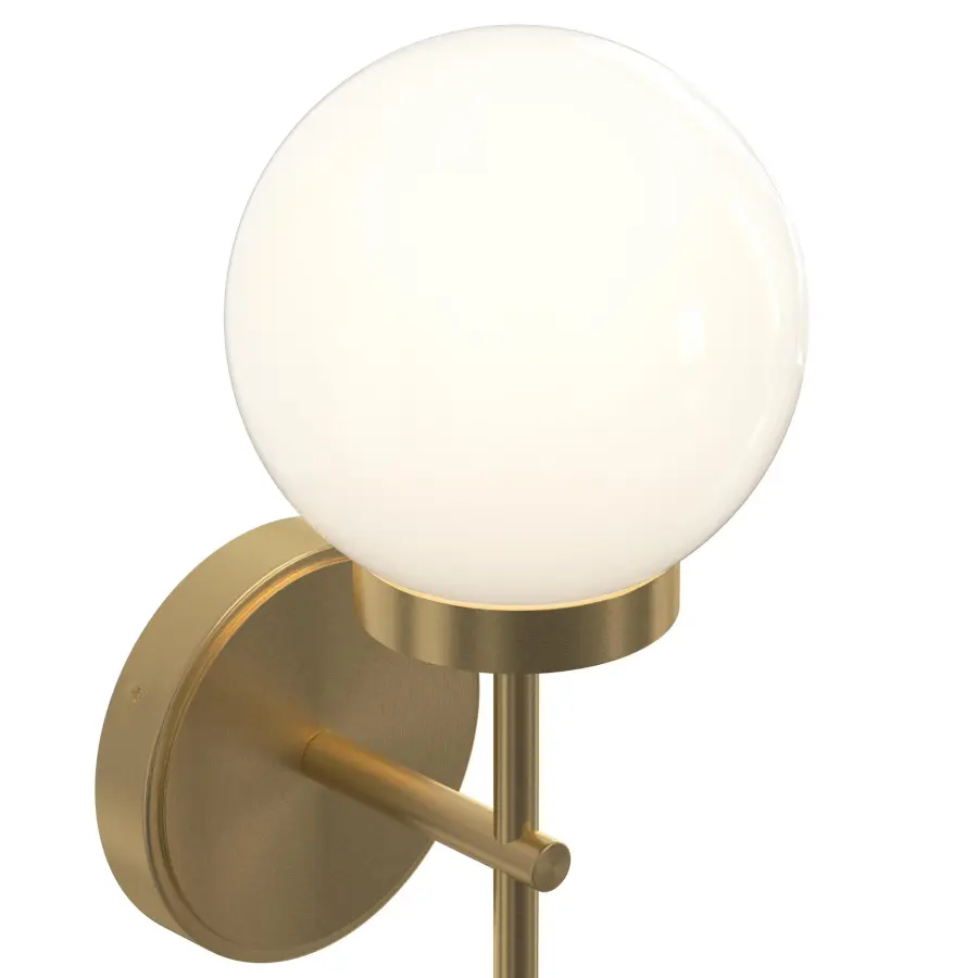 Rigsby Matte Black with Brushed Gold Sconce - Image 27