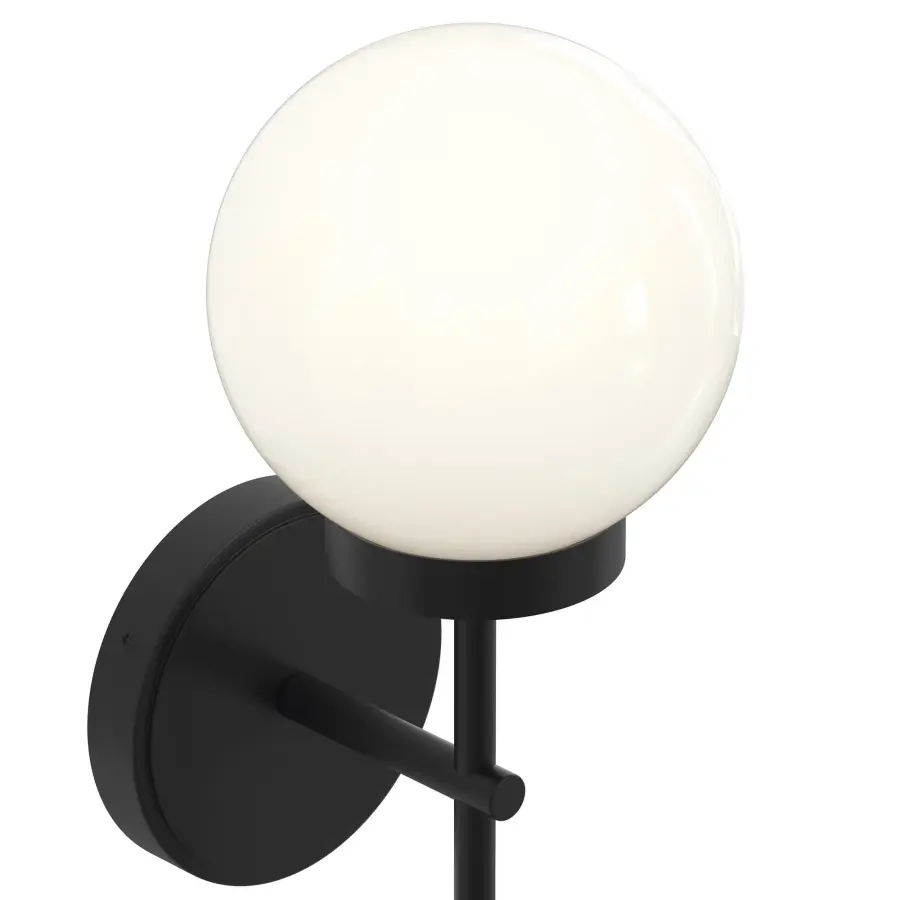 Rigsby Matte Black with Brushed Gold Sconce - Image 7