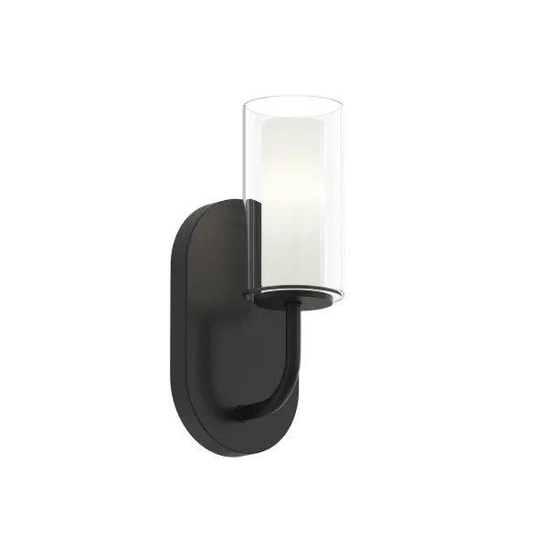 Versatile Brushed Nickel Sconce for Modern Transitional Spaces - Image 1
