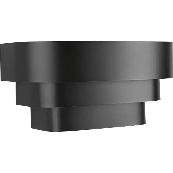 This 7-inch wall sconce features a distinctive louvered design that creates soft, diffused light perfect for hallways and bedrooms. The clean white finish and compact profile make it ideal for modern residential spaces.
