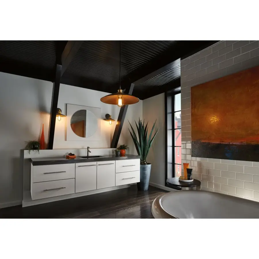 Archives Collection One-Light Adjustable Swivel Wall Sconce - Image 4