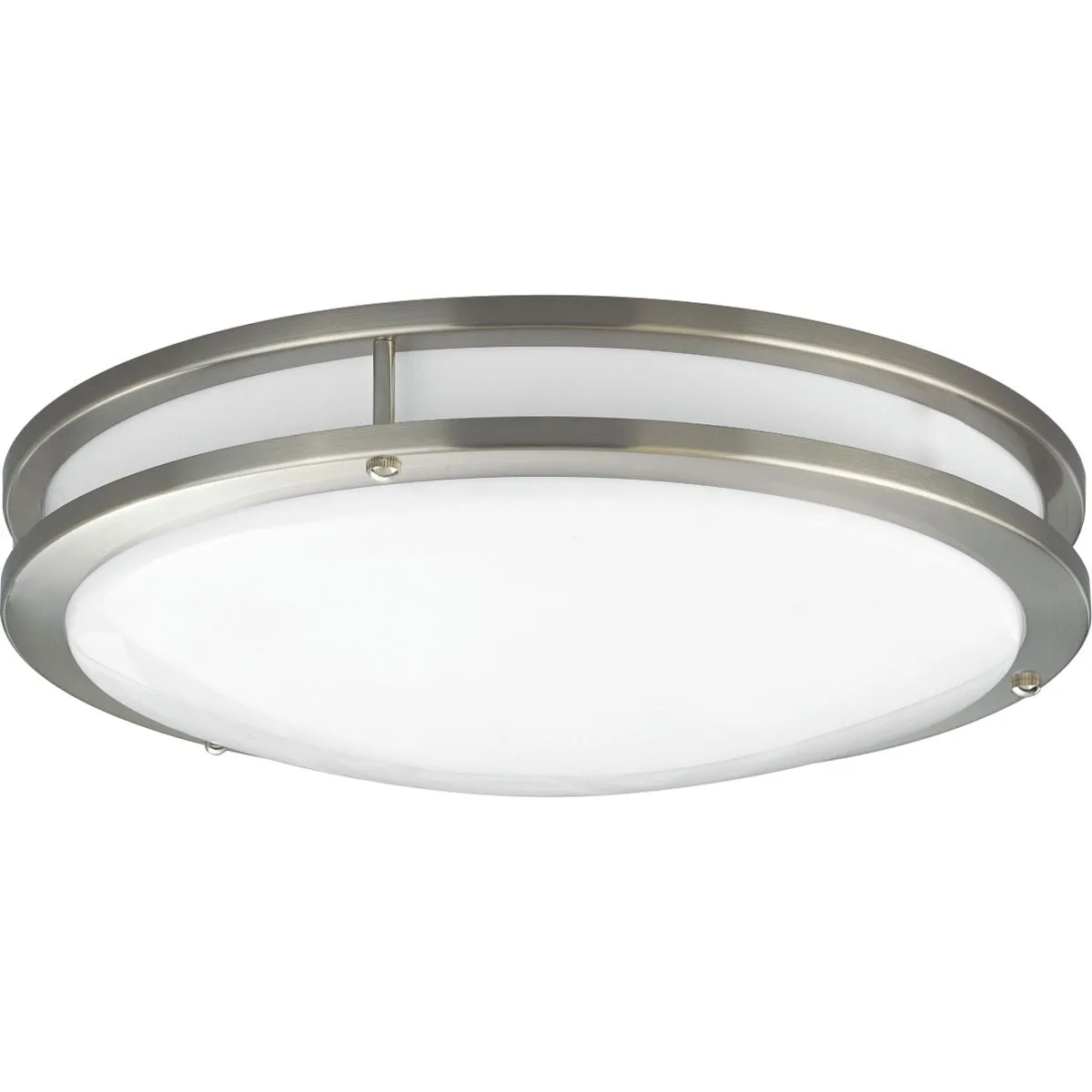 14" LED Flush Mount in Brushed Nickel