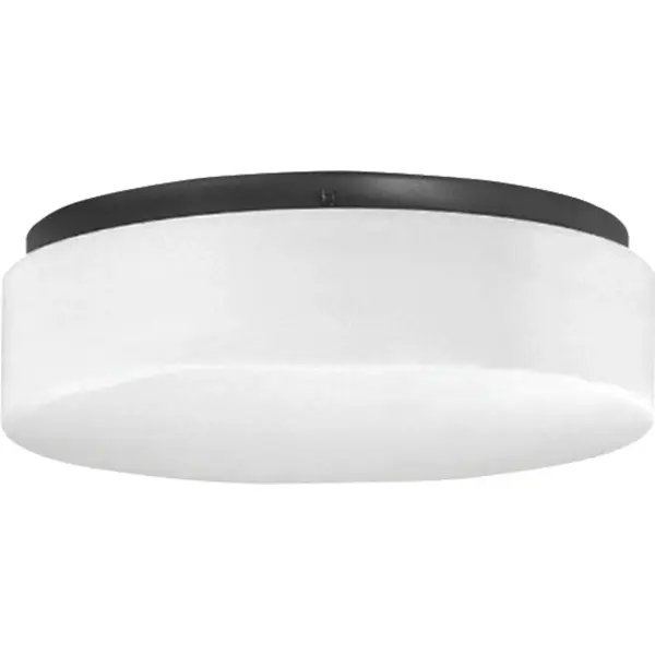 This 11-inch LED drum flush mount delivers energy-efficient lighting in a clean, contemporary design. Title 24 and JA8 compliant, it's ideal for California installations and residential applications requiring code compliance. - alternate view