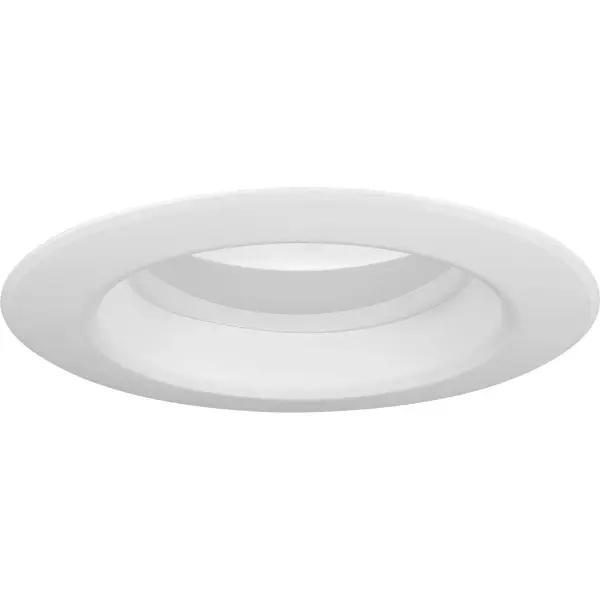 The Intrinsic Collection 6" LED trim offers clean, contemporary lighting with energy-efficient LED technology. Its smooth white finish integrates seamlessly into any ceiling for unobtrusive illumination.