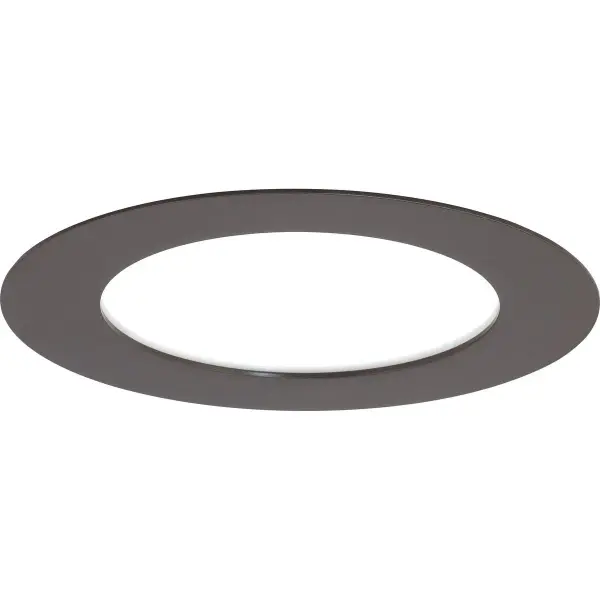 This 7-inch canless LED downlight offers modern edge-lit technology with indoor-outdoor versatility. JA8 compliant for California energy standards, it provides efficient, clean illumination for residential and light commercial applications. - alternate view