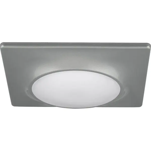 7-1/4" Square LED Surface Mount in Metallic Gray