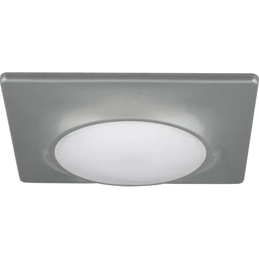 7-1/4" Square LED Surface Mount in Metallic Gray