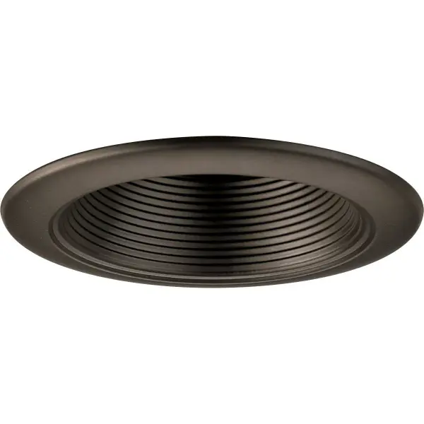 4" Step Baffle Recessed Trim in Brushed Nickel - Image 2