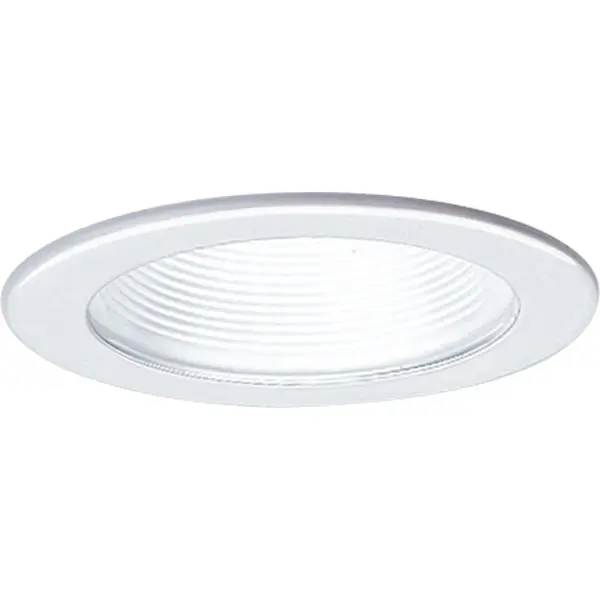 4" Step Baffle Recessed Trim in Brushed Nickel - Image 3