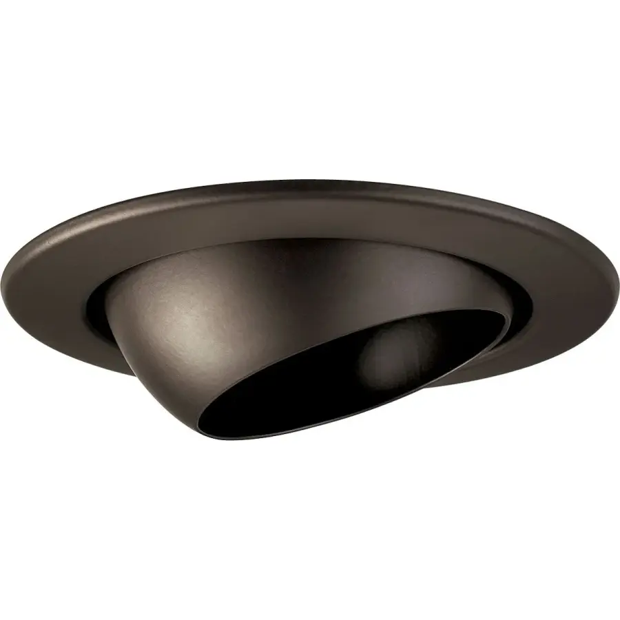 4" Recessed Eyeball Trim in Brushed Nickel - Image 1