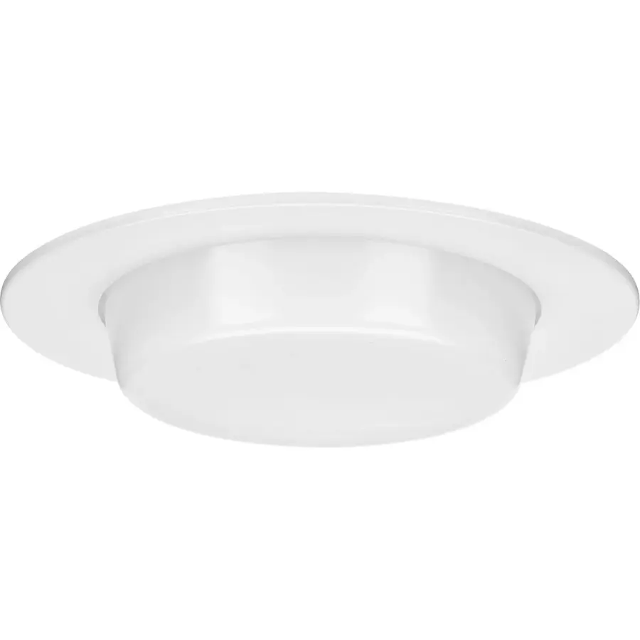 6" Recessed Drop Lensed Shower Trim with Frosted Glass Diffuser - Image 1