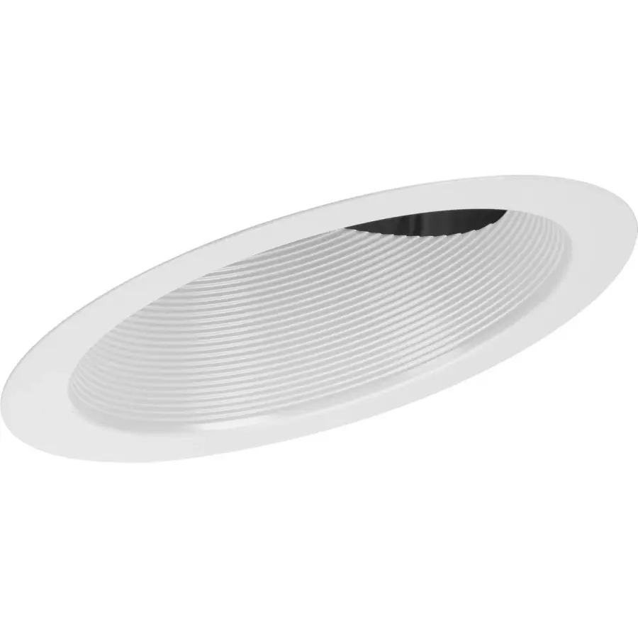 6" Recessed Sloped Ceiling Step Baffle Trim - Image 1